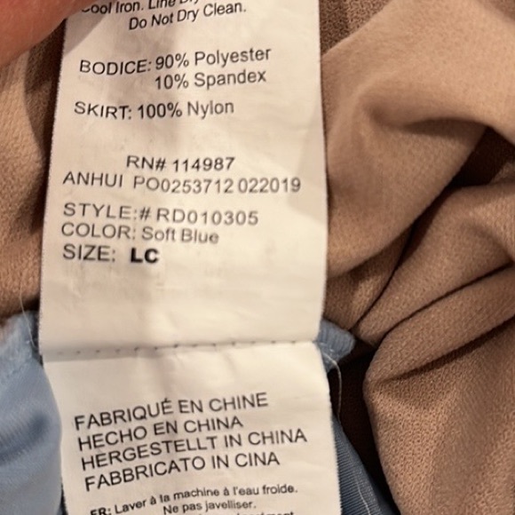 Revolution LC Soft Blue Ballet TUTU with Stars performance dance girl’s large - Picture 7 of 10